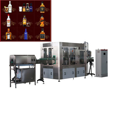 3 In 1 Automatic 4/8/12 Heads Wine Glass Bottle Filling Machine