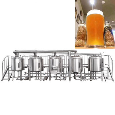 Restaurant 5000L Large Scale Fermenting Beer Brewing Equipment