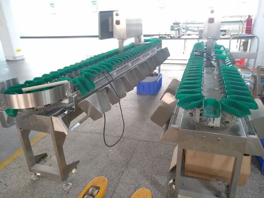 Seafood Fruit Conveyor Automatic Weight Sorting Machine