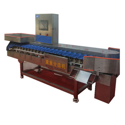 Chicken Duck Automatic Sweep Arm Weight Sorting Machine