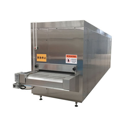 Industrial 100kg Shrimp Tunnel IQF Freezing Machine