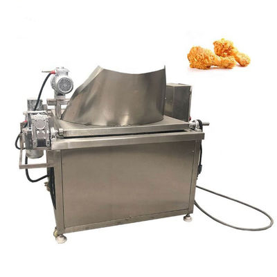Peanut Snacks Potato Chips Continuous Automatic Frying Machine