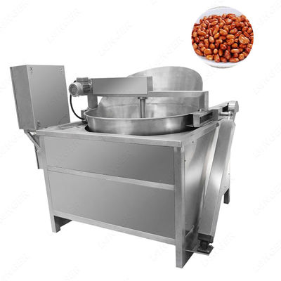 Stainless Steel Water Oil Mixed Potato Chips Frying Machine