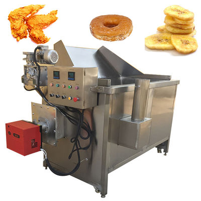 Banana Plantain Chicken Industrial French Fries Frying Machine