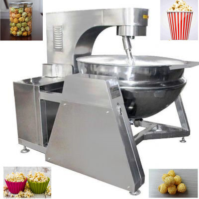 Caramel Mushroom SS304 Industrial Popcorn Making Machine