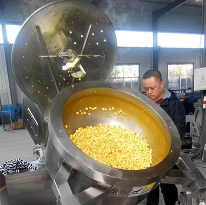 1.5kg/Time Kettle Caramel Industrial Popcorn Making Machine