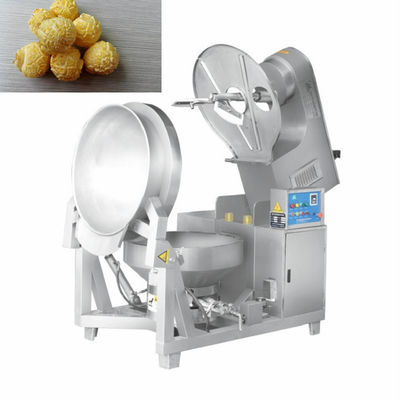 Gas Electric Caramel Chocolate Flavoured Popcorn Production Line
