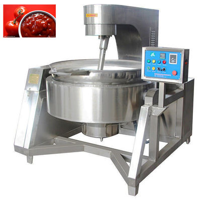 Food Gas Electric Steam Jacketed Kettle With Agitator