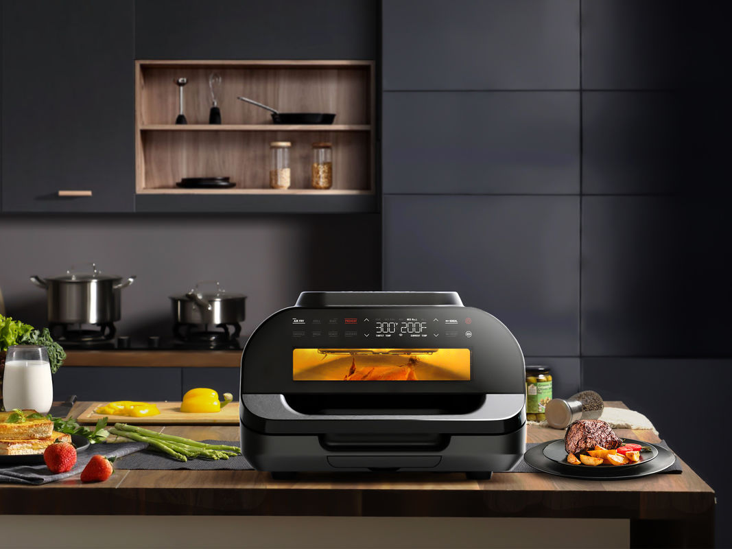 Home Smart 10l 7 In 1 Oil Free Fryer Observation Window Power Xl Air Flyer Fryer Grill