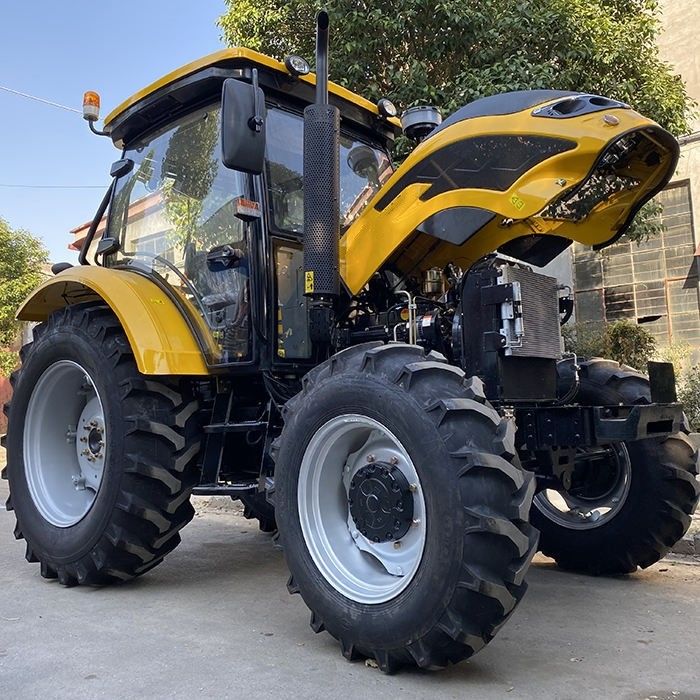 New 2024 Gear Drive Farm Tractor 110HP 120HP Wheel Tractor With Gearbox