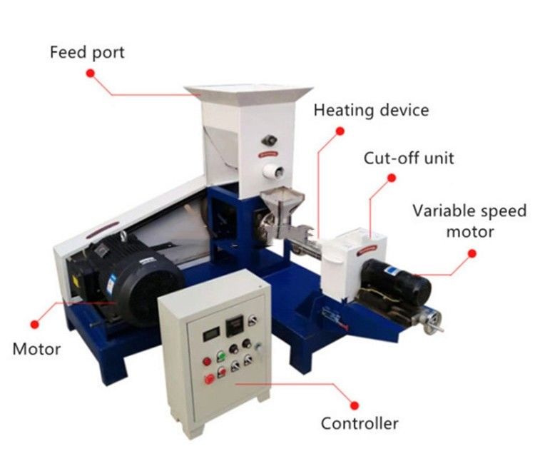Effortless Operation Mini Corn Puff Extruder Machine Small Snack Maker with Motor