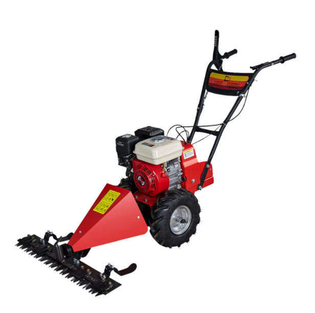196CC Petrol Lawn Mower 1200W Gasoline Grass Cutter 3 1/4in Max Cutting Height