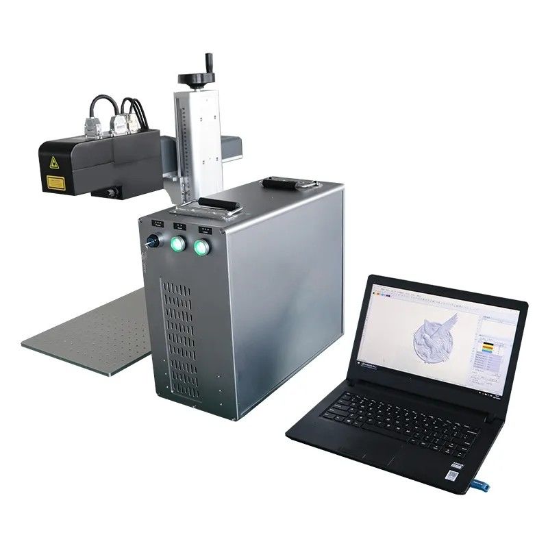 100W Mopa JPT Color 3d Dynamic Focusing Laser Marking Machine