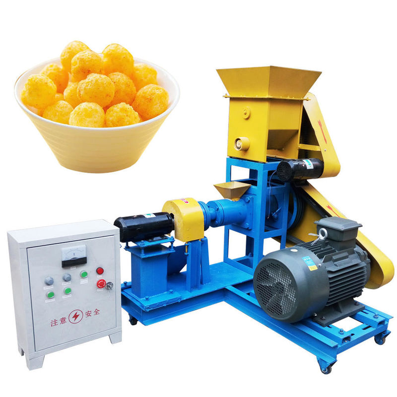 The Most Popular Snacks Puffed Food Millet Corn Puff Extruder Machine