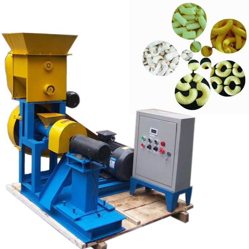 The Most Popular Snacks Puffed Food Millet Corn Puff Extruder Machine