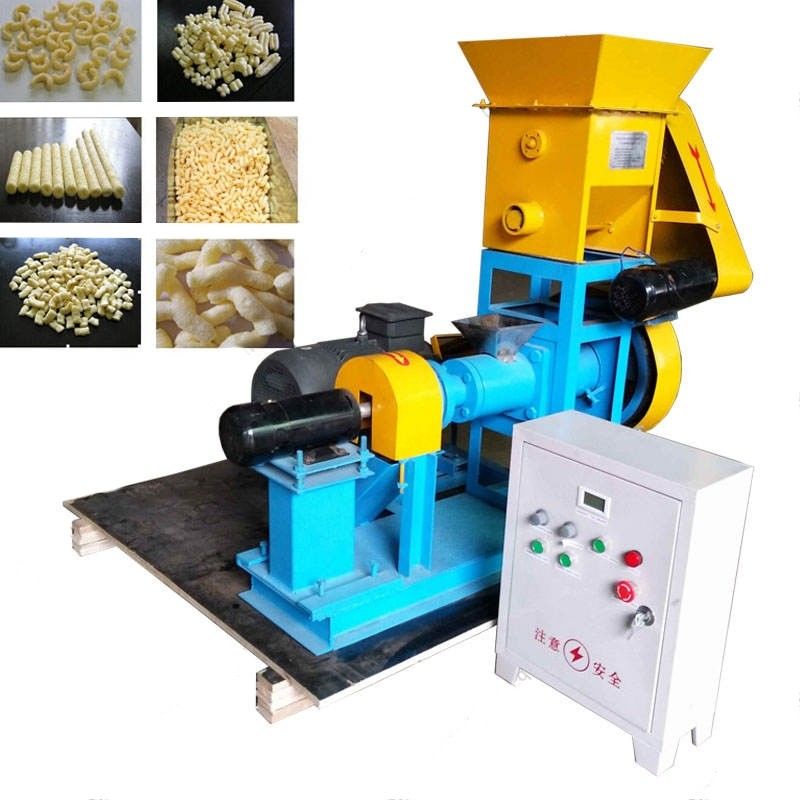 The Most Popular Snacks Puffed Food Millet Corn Puff Extruder Machine