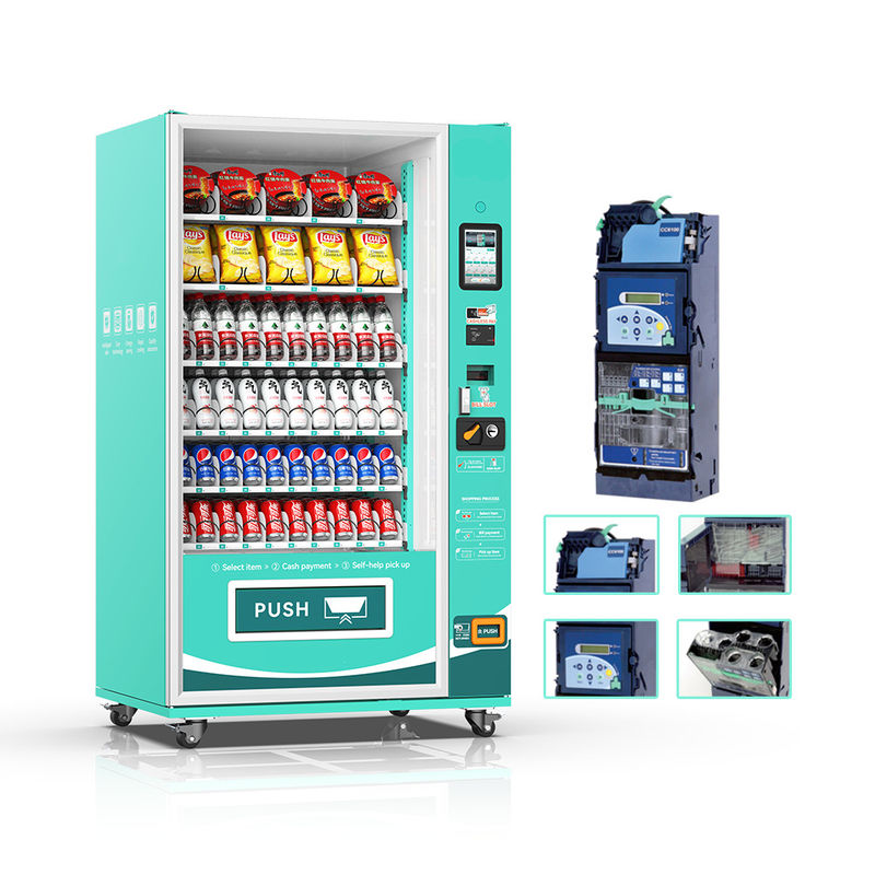 Customized Design China Bulk Vending Machines Commercial Vending Machine Touch For Foods And Drinks