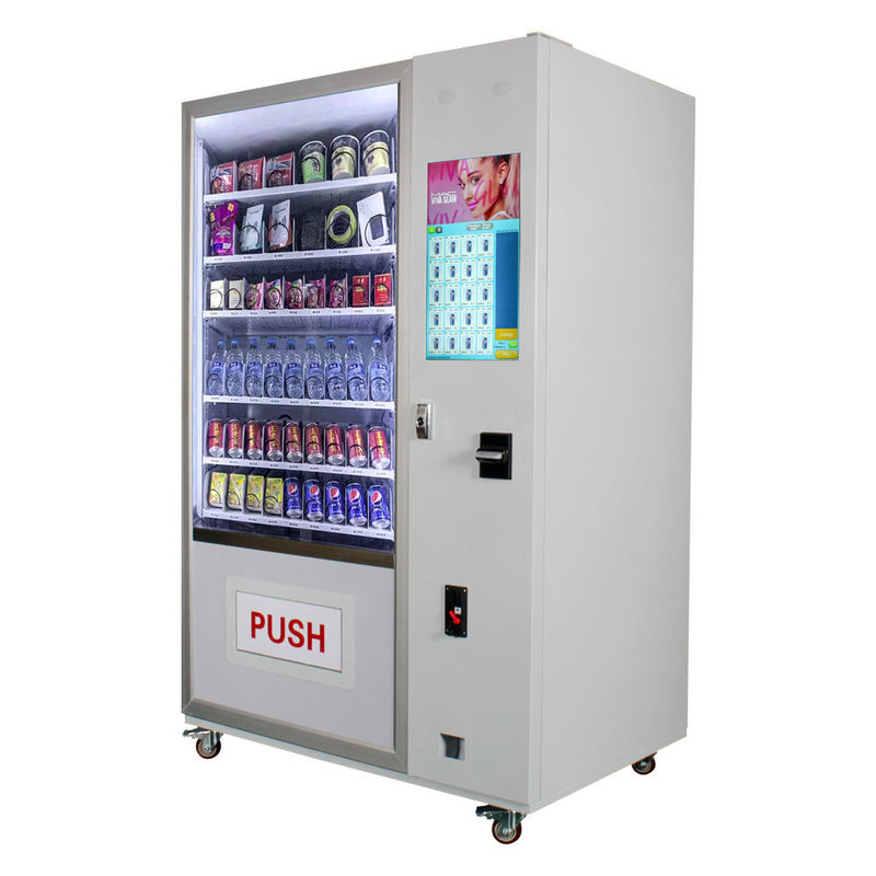 Hot Sell Water Vending Machine Automatic Snack Drink Smart Cheap Combo Vending Machine For Foods And Drinks Retail Items