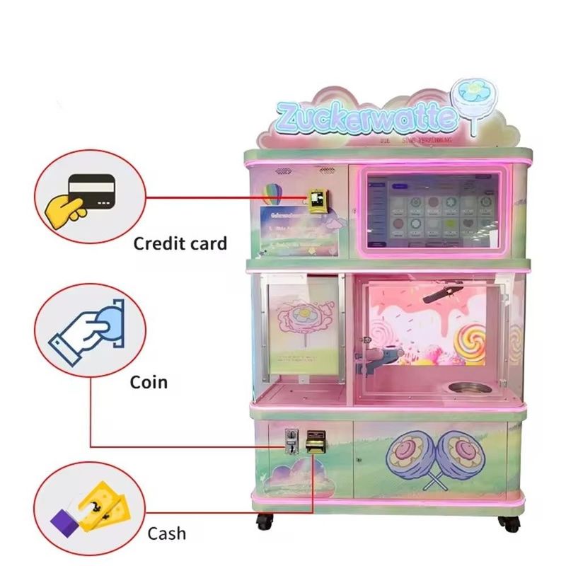 Factory Price Mini Gas Type Cotton Candy Machine Making Commercial