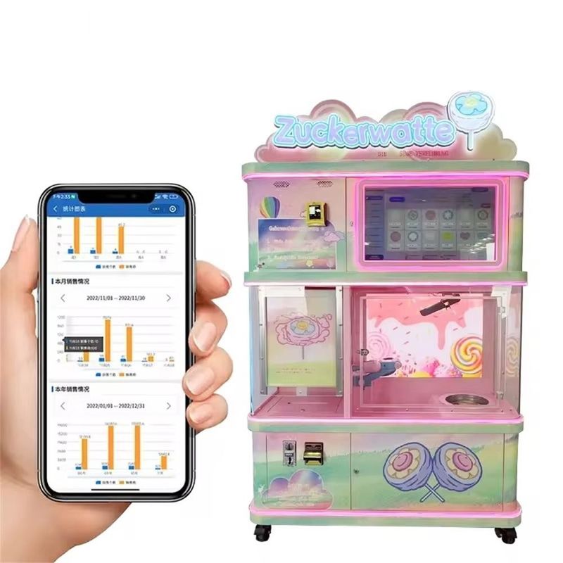 Factory Price Mini Gas Type Cotton Candy Machine Making Commercial