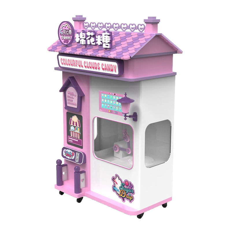 Automatic Commercial Marshmallow Making Machine For Cinema Supermarket And Amusement Park