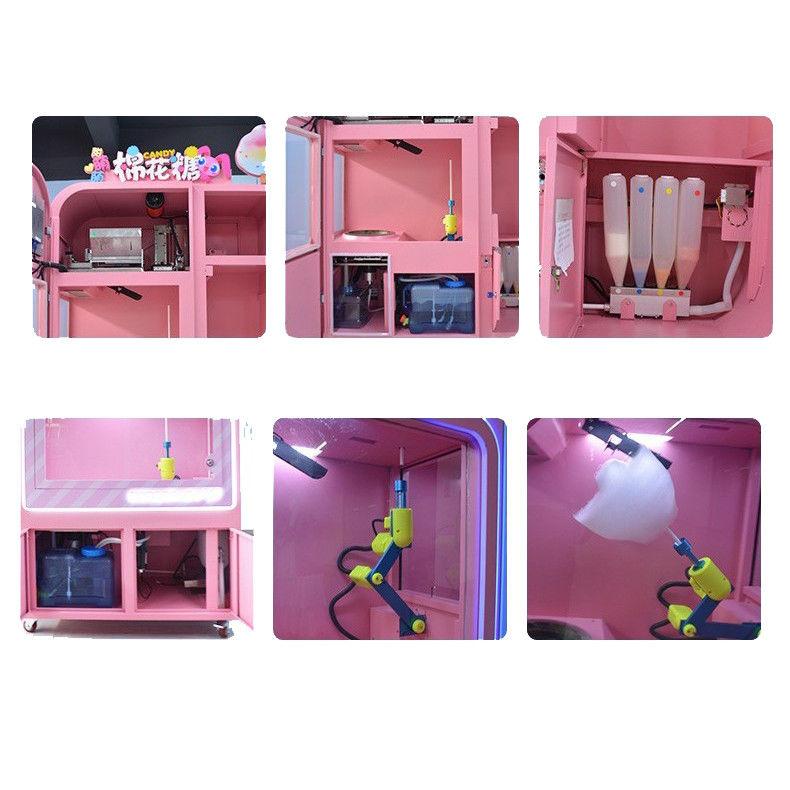 Automatic Commercial Marshmallow Making Machine For Cinema Supermarket And Amusement Park
