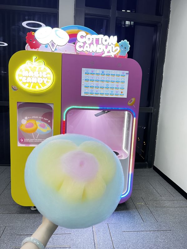 Automatic Commercial Marshmallow Making Machine For Cinema Supermarket And Amusement Park