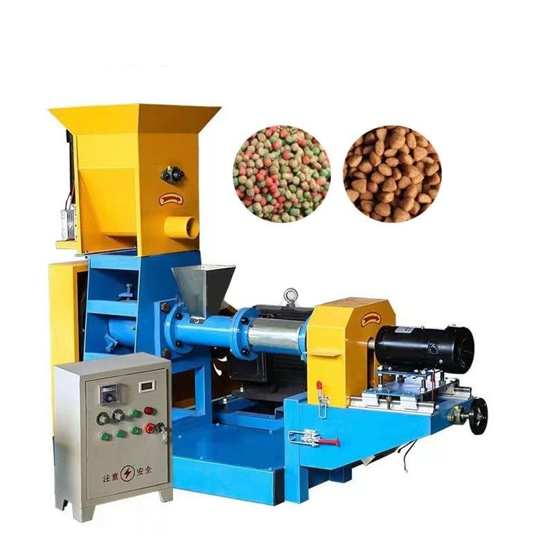 Small Automatic Large Capacity Corn Rice Wheat Grain Snack Extruder Puffing Making Machine Snack Machine