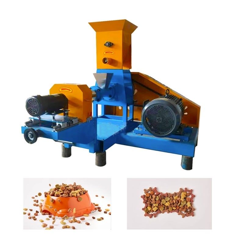Small Automatic Large Capacity Corn Rice Wheat Grain Snack Extruder Puffing Making Machine Snack Machine