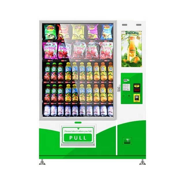 Hotel Subway Station Vending Machine 220V 50HZ 24 Hours Support Shopping Mall Convenience