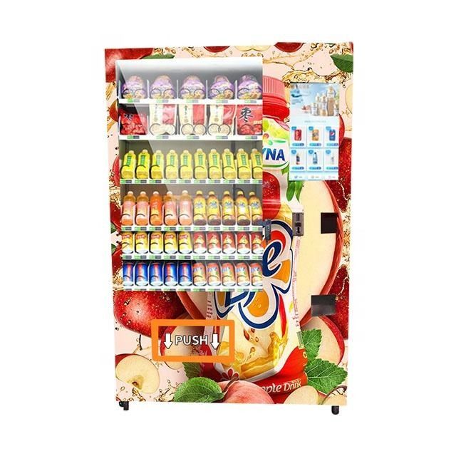 Hotel Subway Station Vending Machine 220V 50HZ 24 Hours Support Shopping Mall Convenience