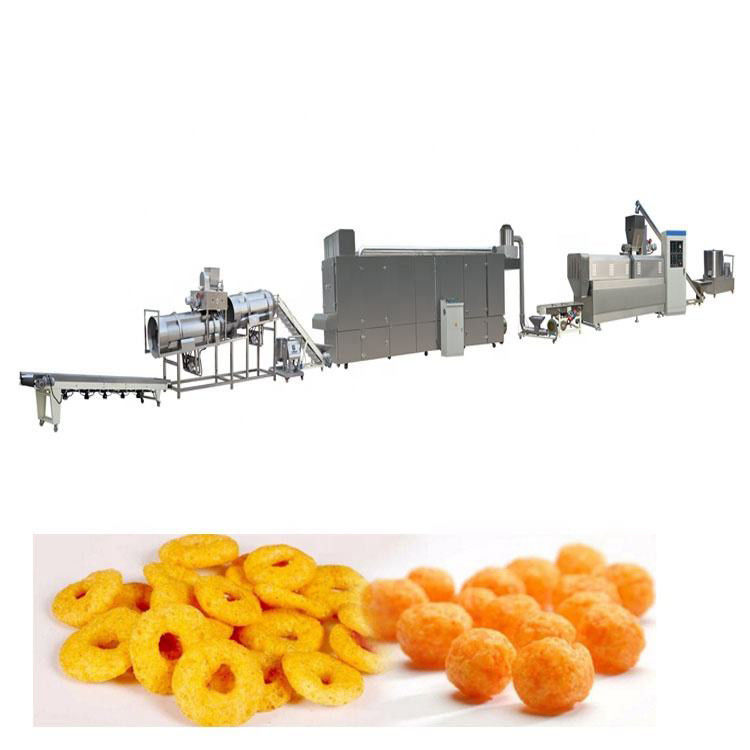 High Productivity Snack Making Machinery with Customizable Voltage 380V/220V/110V
