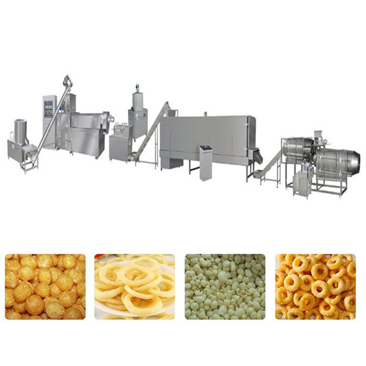 Fully Automatic Snack Production Line Electric Snack Maker for and Consistent Food Processing