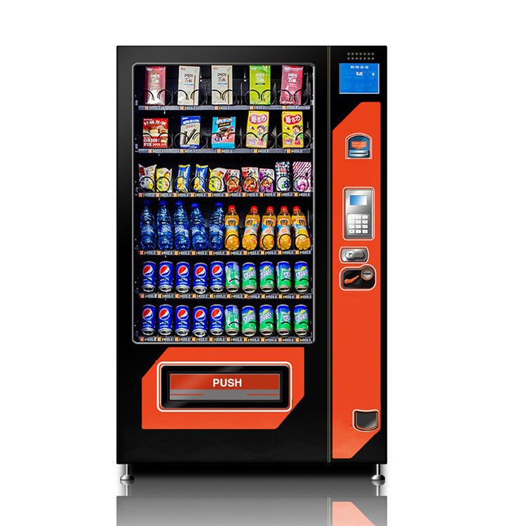 Temperature Range According To Items Inside Cold Drink Vending Machine Large Capacity