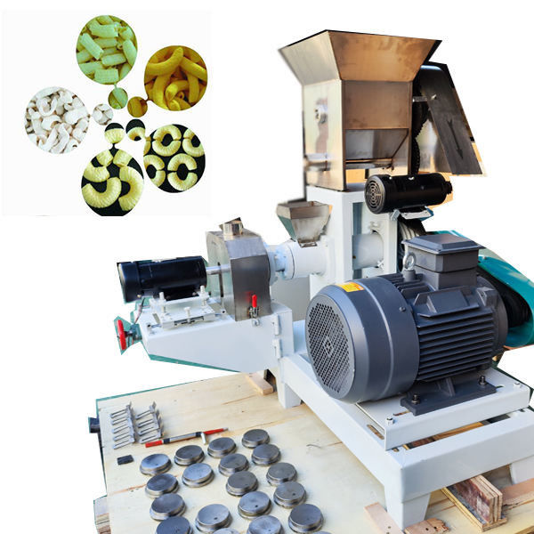 Easy Operation Snack Making Machinery Fully Automatic Snack Production Line With Customized Color Painting Sticker
