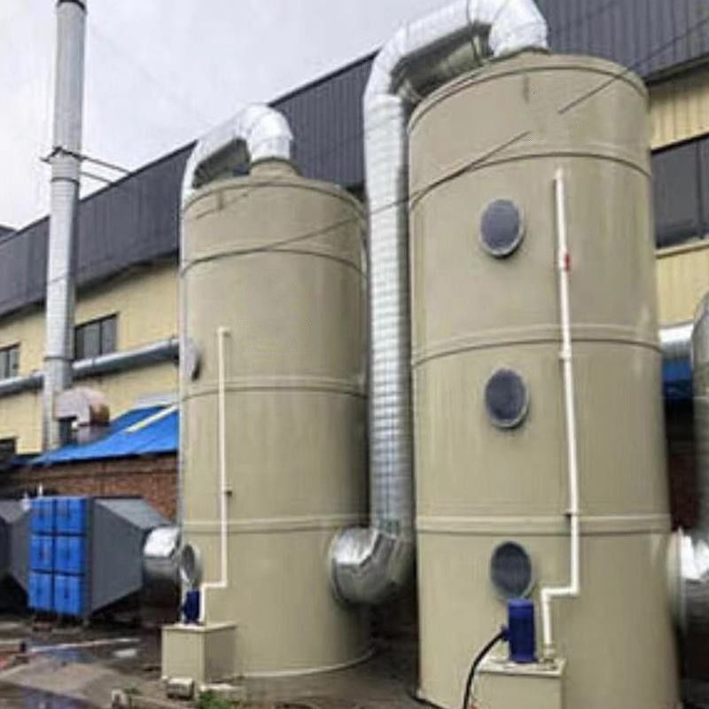 99.9% Purify Efficiency Waste Gas Treatment Equipment with Pre Air Filter and 0.75-7.5kw Power