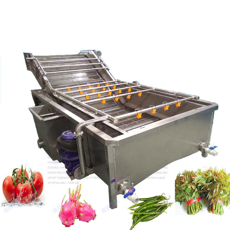 300kg/H Fruit Drying Grading Vegetable Washing Machine