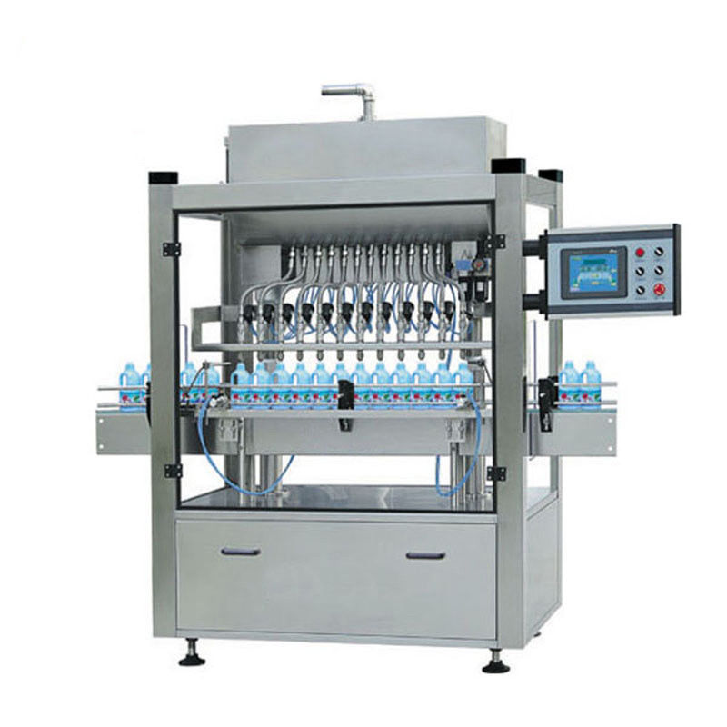 SS304 Laboratory Liquid Detergent Bottle Filling And Capping Machine
