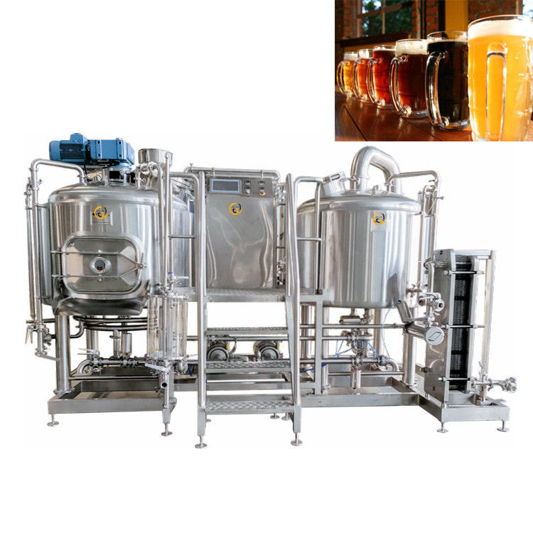 SS304 Beer Fermenter 300L 1000L Micro Brewing Machine