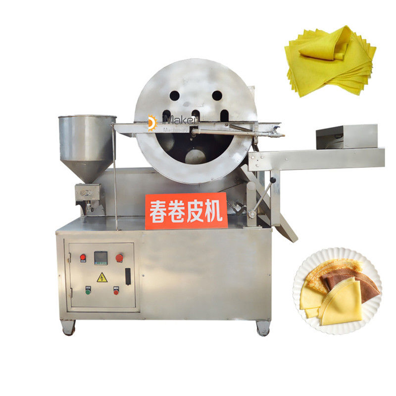 SS304 Commercial Pastry Samosa Sheet Making Machine