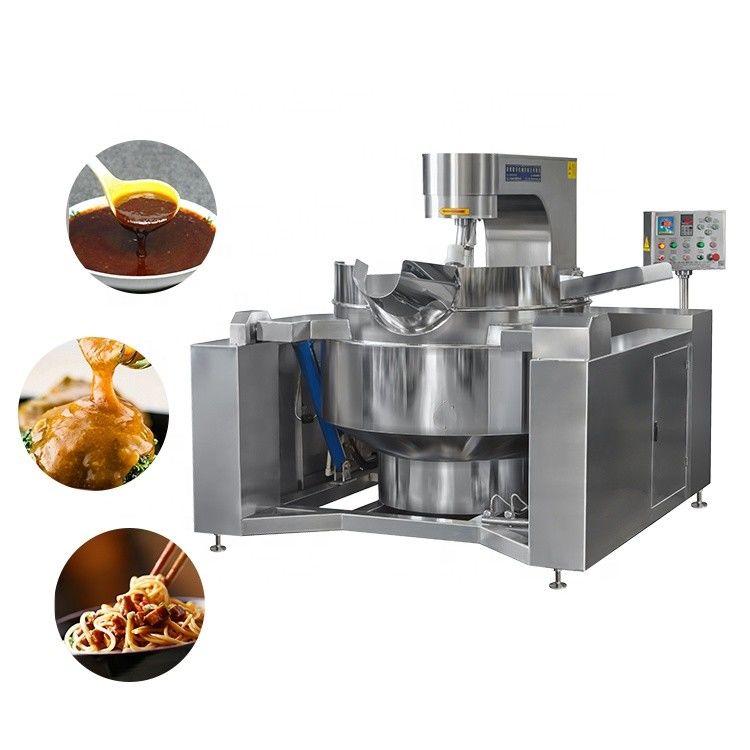 Hydraulic 1000L Nougat Chocolate Jacketed Kettle Cooker