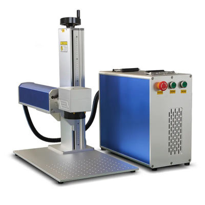 60W 70W 100W Split Fiber Laser Marking Machine For Metal Crafts
